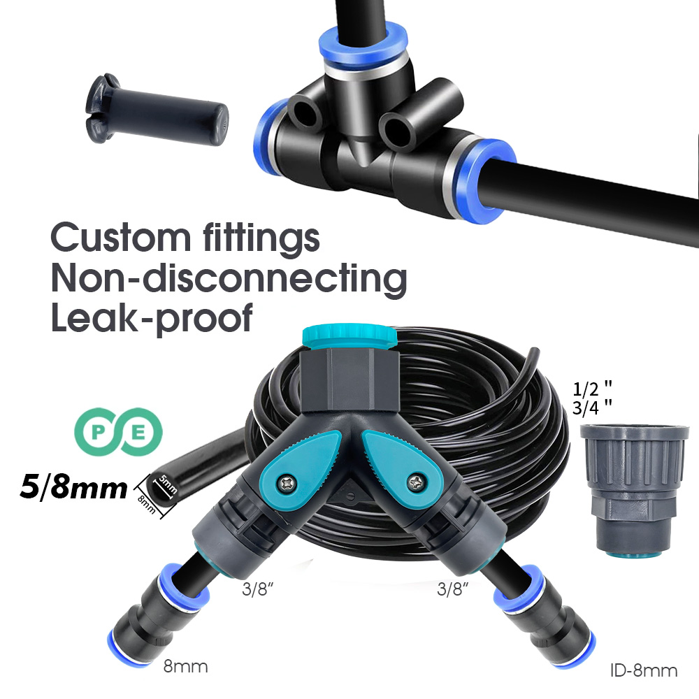 5/8mm PE Hose Sprayer Kit 60W  - огляд і ціна Automatic Plant Waterer